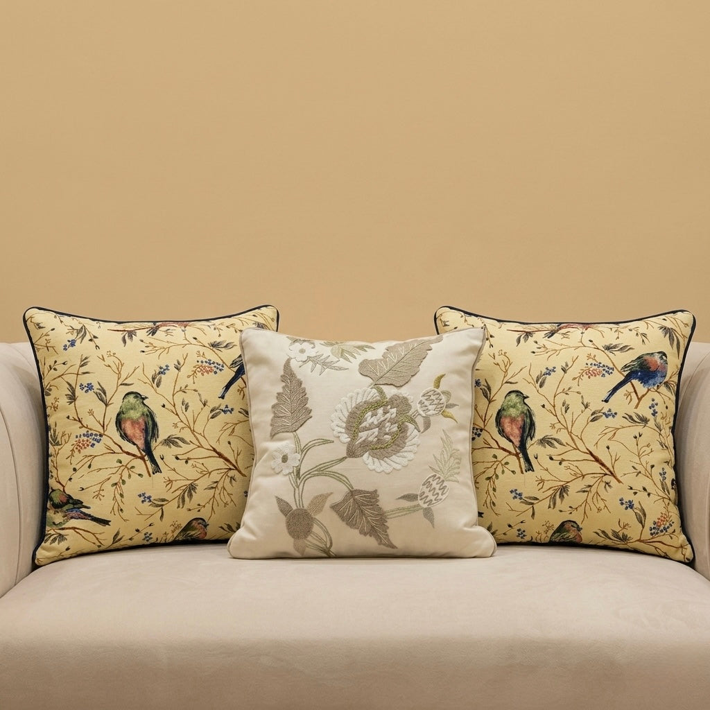 Layered bundle cushion covers (Set of 3)