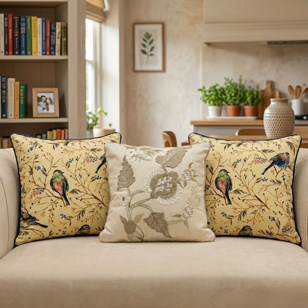 Layered bundle cushion covers (Set of 3)