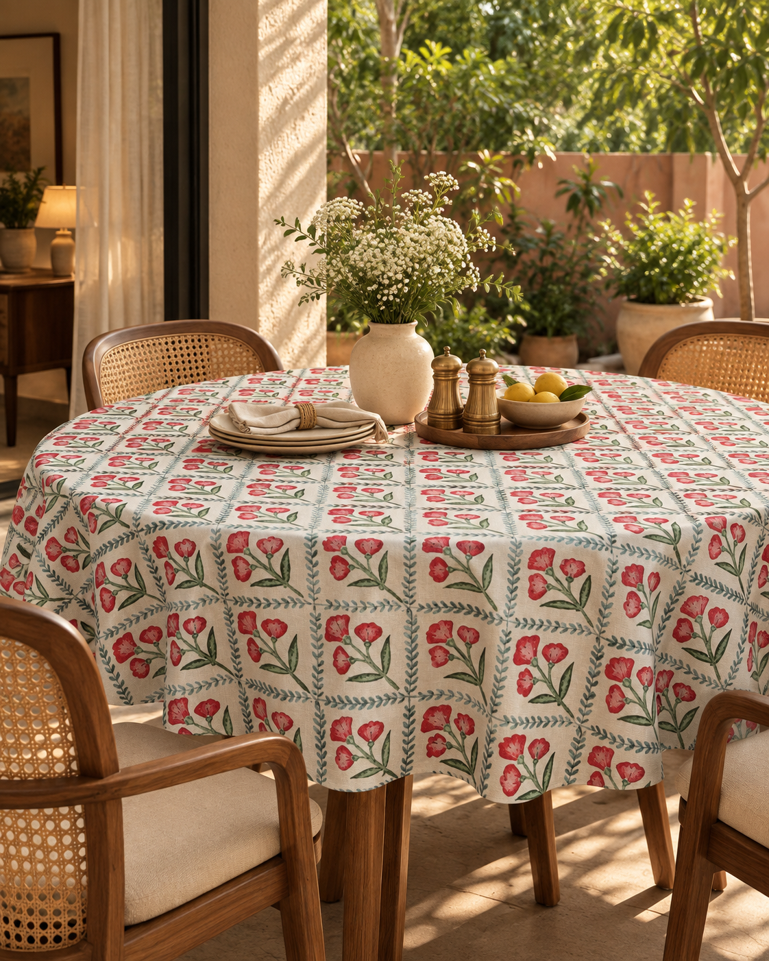 Phoolwari Table cover