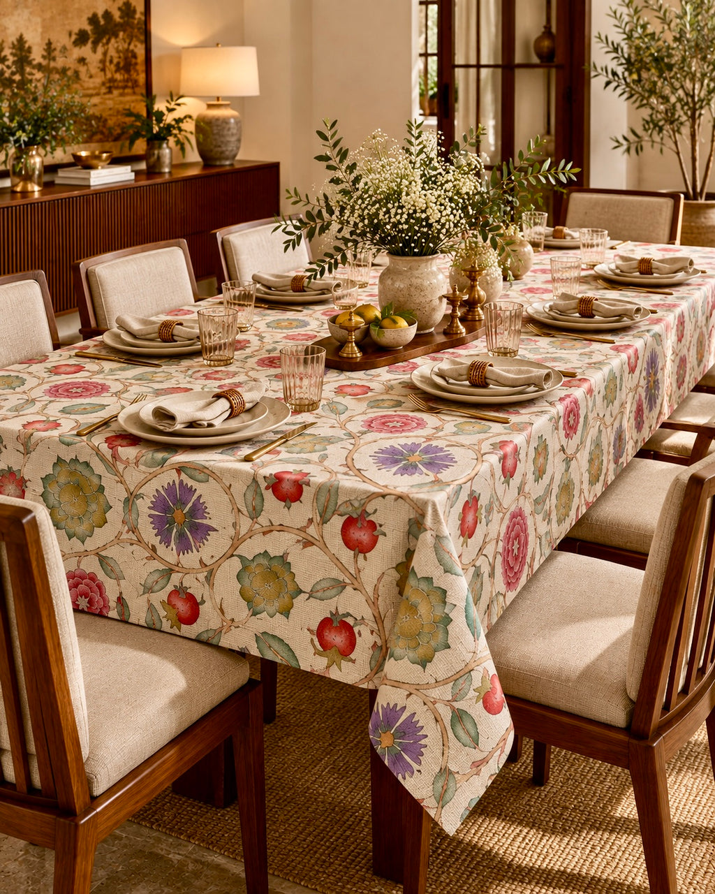 Rangbahaar Table Cover
