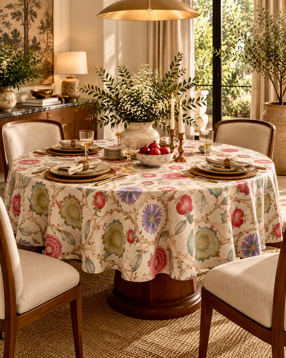 Rangbahaar Table Cover
