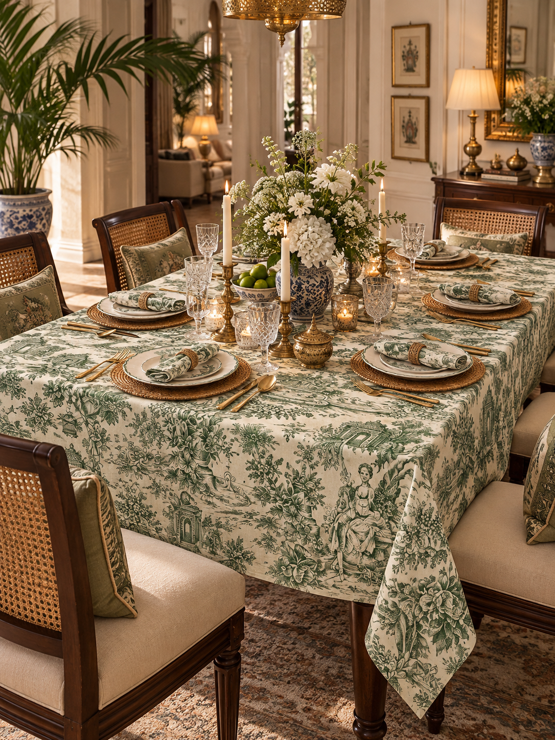 Cottage Core | English Cottage Table Cover