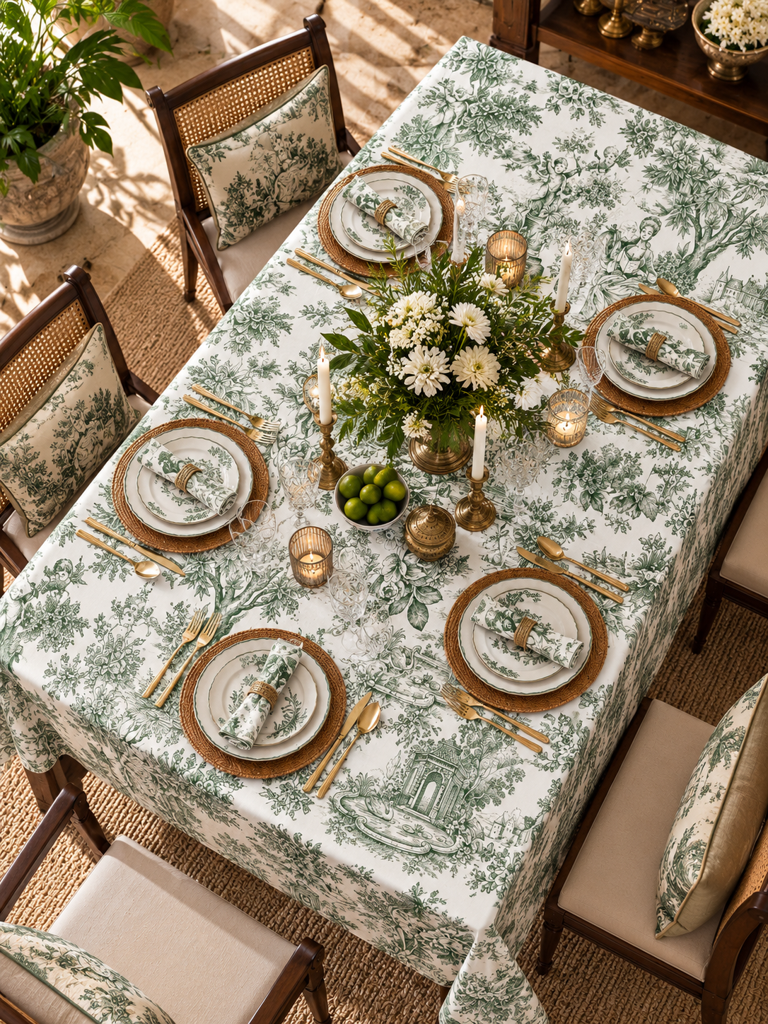 Cottage Core | English Cottage Table Cover