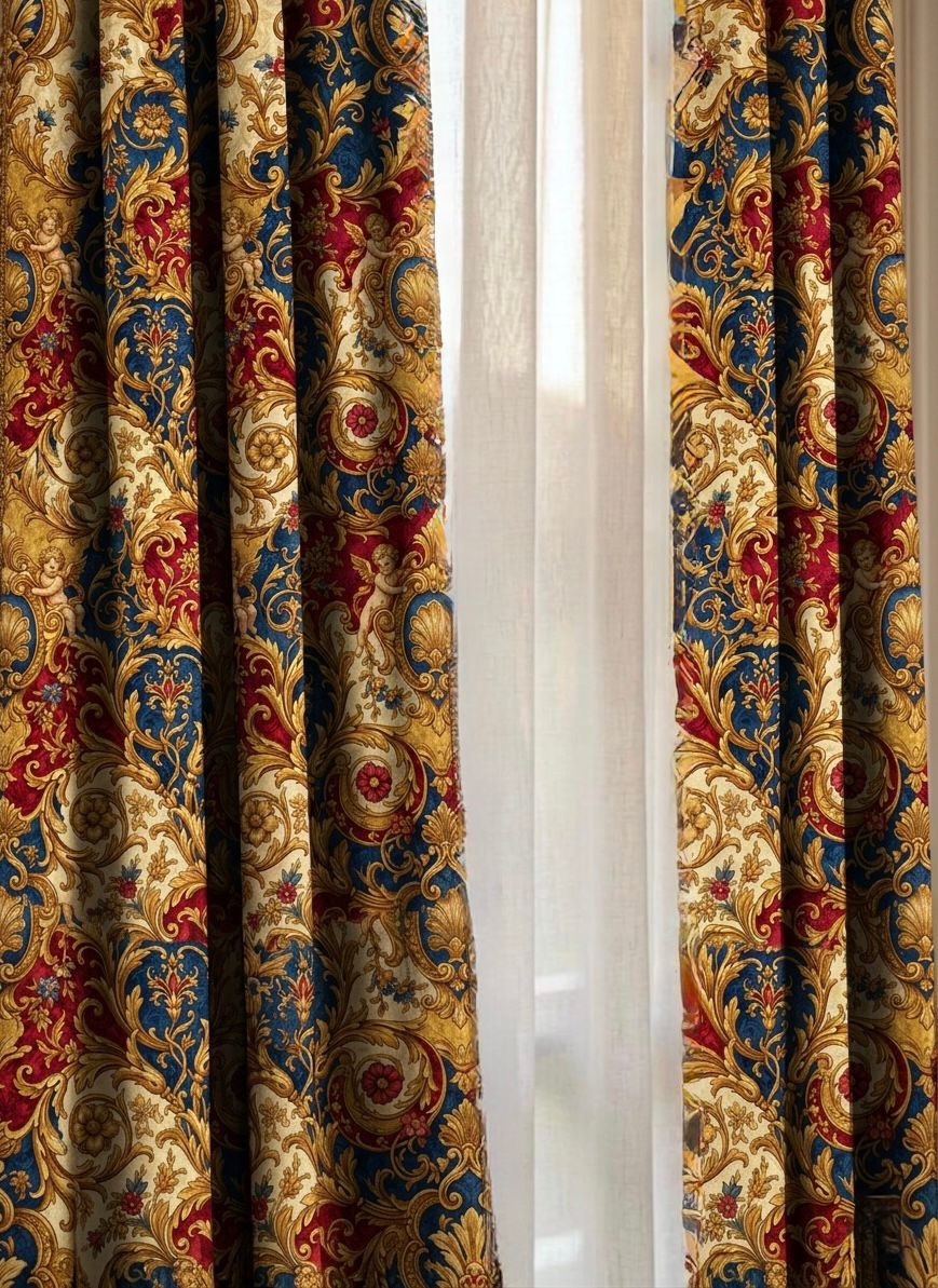 Royal Grace Velvet curtains | Set of 2