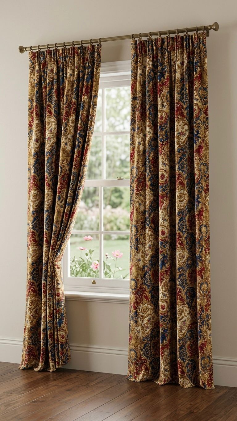 Royal Grace Velvet curtains | Set of 2