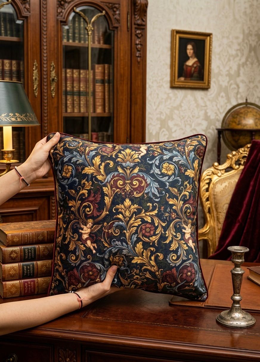 Royal majesty cushion cover