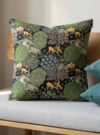 Woodland crest cushion cover