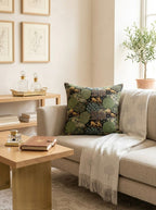 Woodland crest cushion cover
