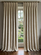 Soft loom Jacquard curtains | Set of 2