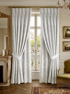 Soft loom Jacquard curtains | Set of 2