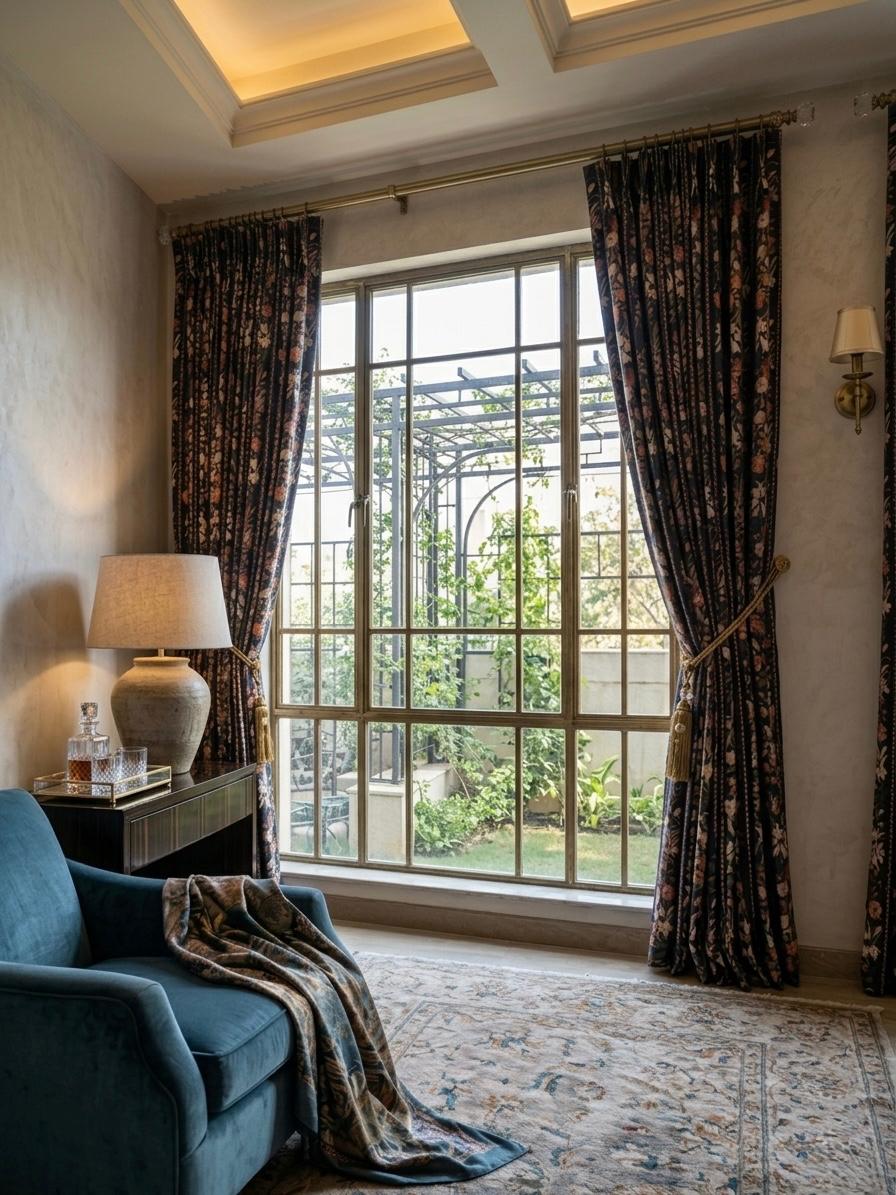 Velvet Heirloom Curtain | Set of 2