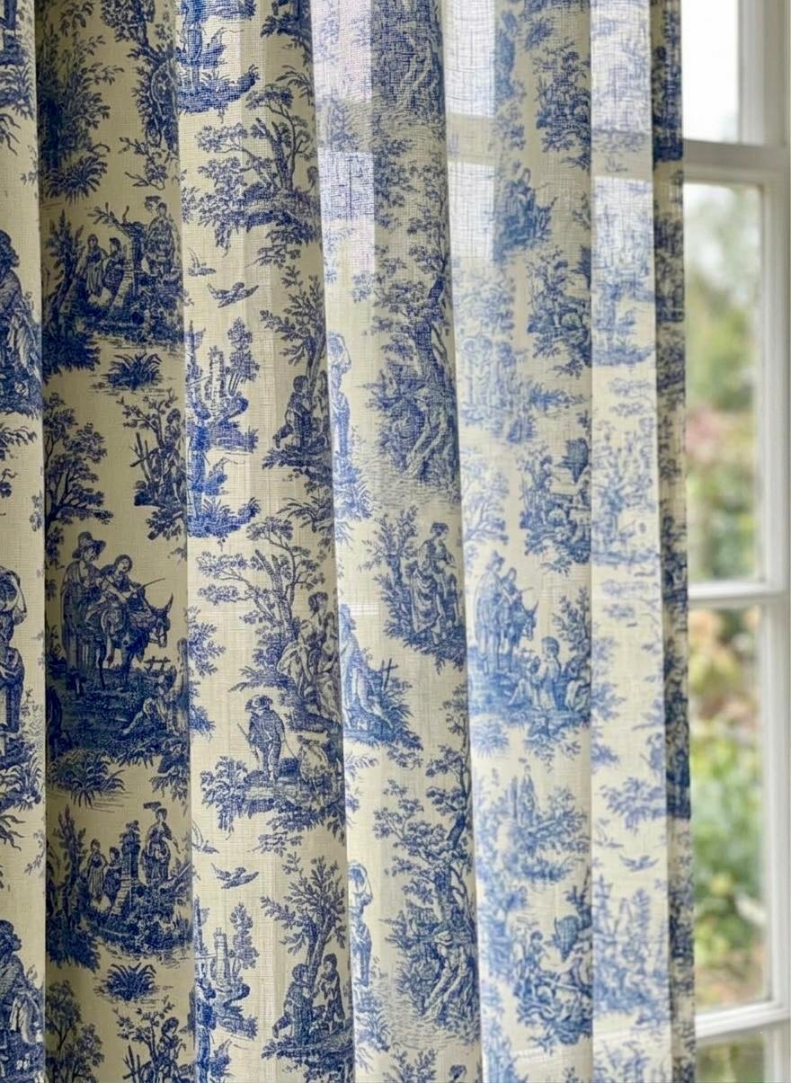 Countryside Charm Curtains | Set of 2