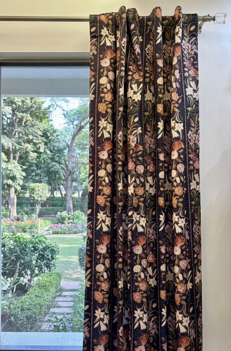 Velvet Heirloom Curtain | Set of 2