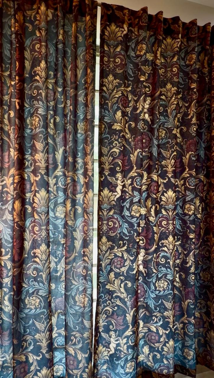 Royal Majesty Velvet Curtains | Set of 2