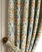 Palace in Blue velvet curtains | Set of 2