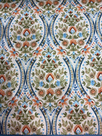 Palace in Blue velvet curtains | Set of 2