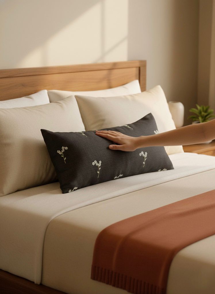 Charcoal Muse Cushion cover