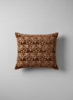 Rosette Velvet Cut Cushion Cover