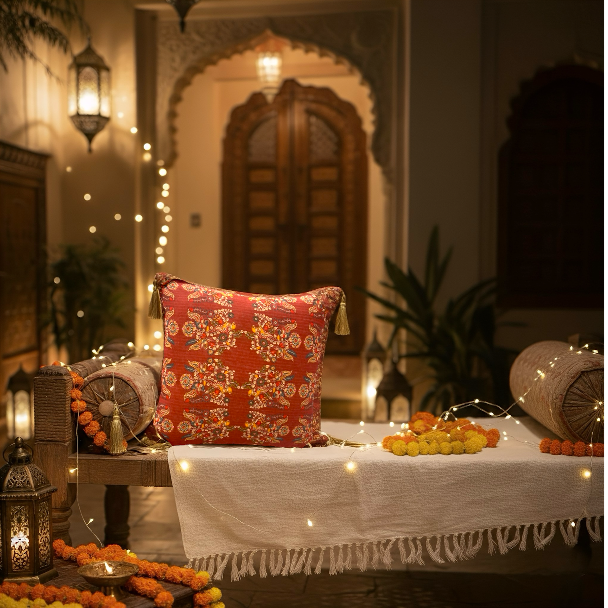 Chitrkari Cushion cover