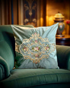 Royal Embrace- velvet Cushion Cover