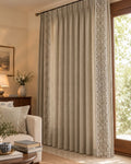 Heritage Bloom curtains– Beige |Set of 2