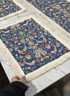 Blue Aviary Table Set