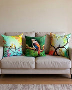 Abstract Earth Cushion Cover Set (Set of 5)