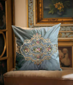 Royal Embrace- velvet Cushion Cover