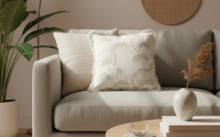 Glow of Celebration Cushion cover