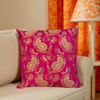 Banarasi Blush Cushion Cover