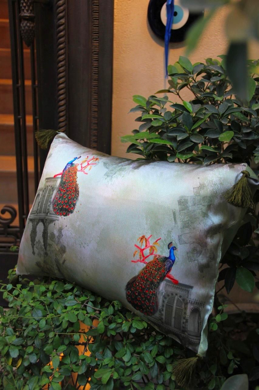 Silken Stillness cushion cover