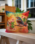 Abstract Earth Cushion Cover Set (Set of 5)