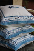 Rural Blue Cushion cover