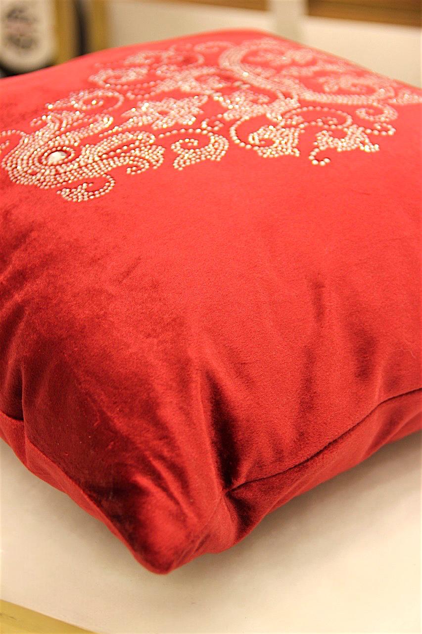 Velvet Grace Cushion Cover