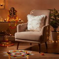 Glow of Celebration Cushion cover