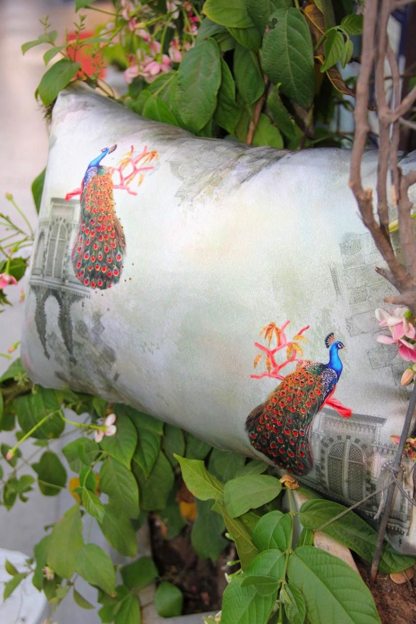 Silken Stillness cushion cover