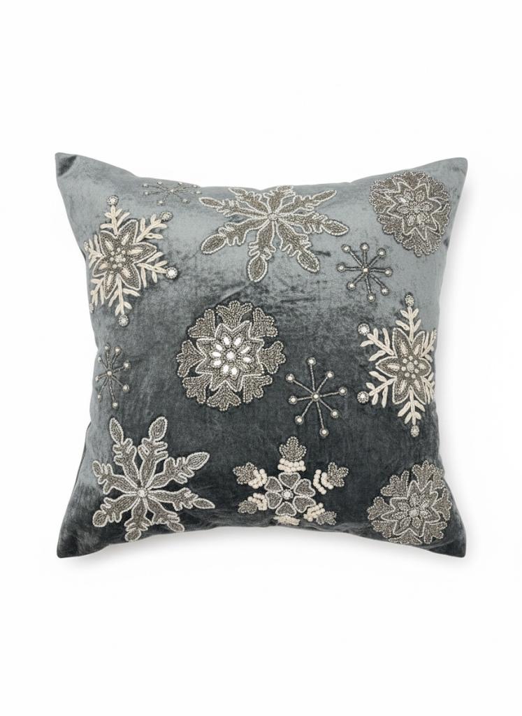 Snowflake Halo Cushion cover